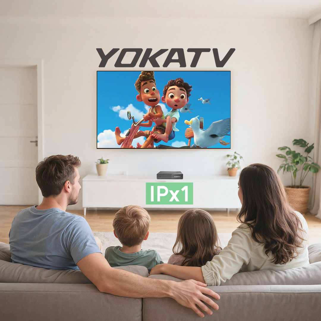 Meet YOKATV IPx1: All-in-one 4K Android Streaming Box