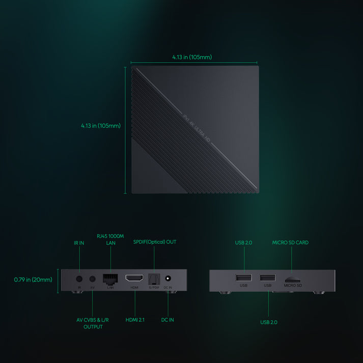 YOKATV IPx1 4K Android Streaming TV Box