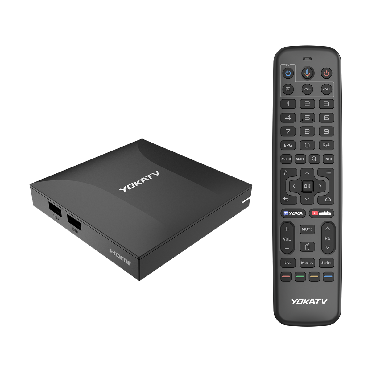 yokatv ipx3 android tv iptv streaming 4k streaming